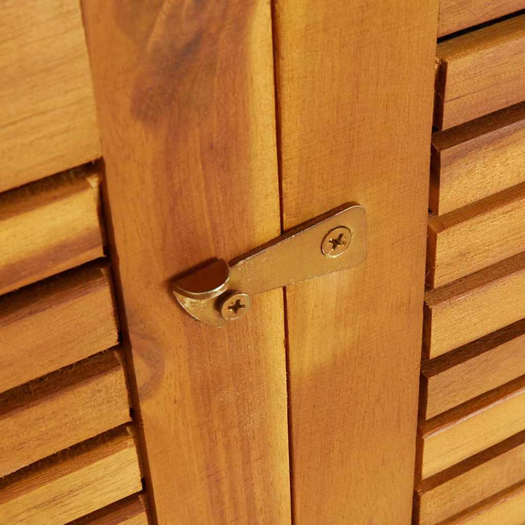 vidaXL Garden Storage Box 70x87x104 cm Solid Wood Acacia