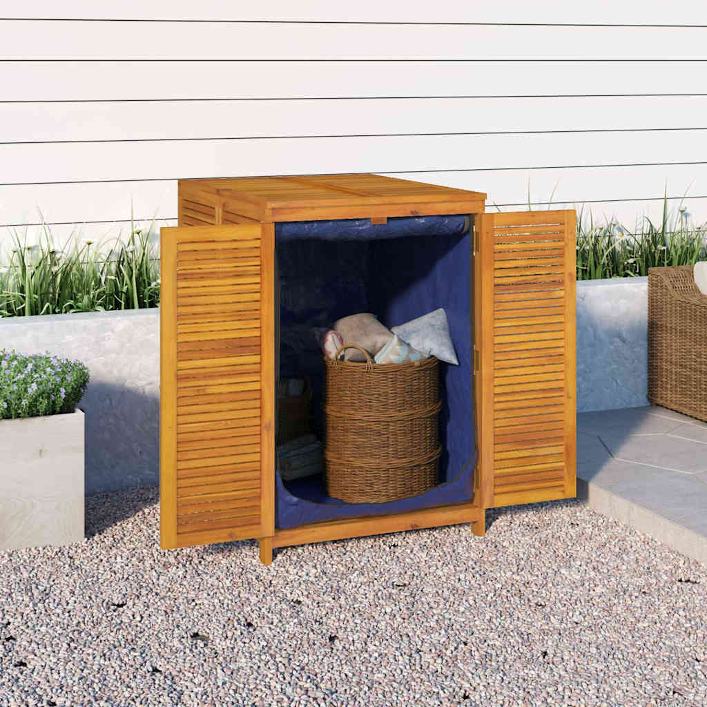 vidaXL Garden Storage Box 70x87x104 cm Solid Wood Acacia