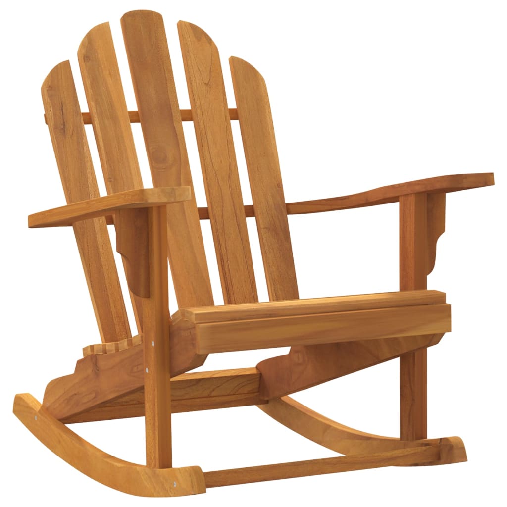 vidaXL Garden Adirondack Chair | Natural Teak | Solid teak wood | Standard