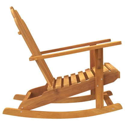 vidaXL Garden Adirondack Chair | Natural Teak | Solid teak wood | Standard