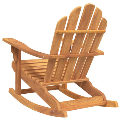 vidaXL Garden Adirondack Chair | Natural Teak | Solid teak wood | Standard