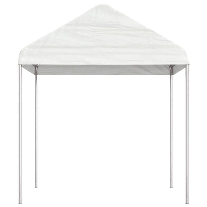 vidaXL Gazebo with Roof White 2.28x2.23x2.69 m Polyethylene