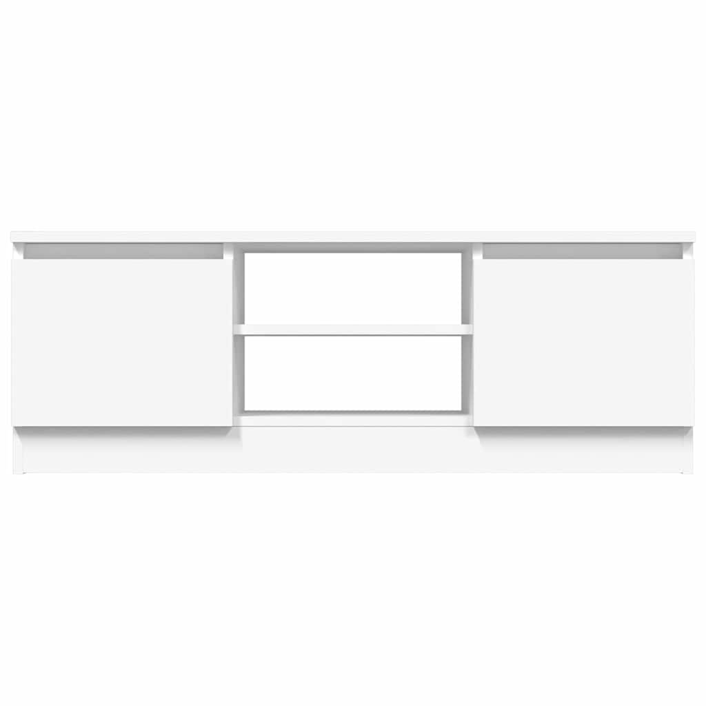 vidaXL TV Cabinet with Door White 102x30x36 cm