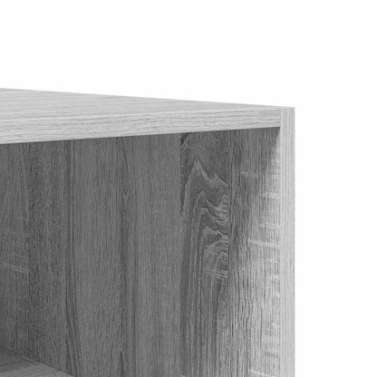 vidaXL Wardrobe Grey Sonoma 100x50x200 cm Engineered Wood