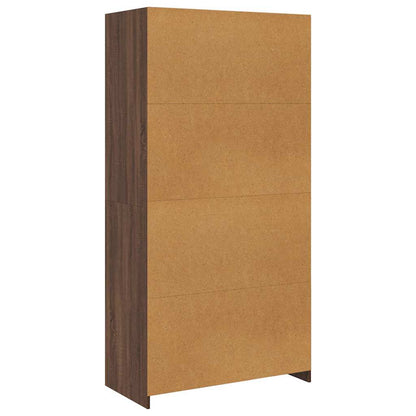 vidaXL Wardrobe Brown Oak 100x50x200 cm Engineered Wood