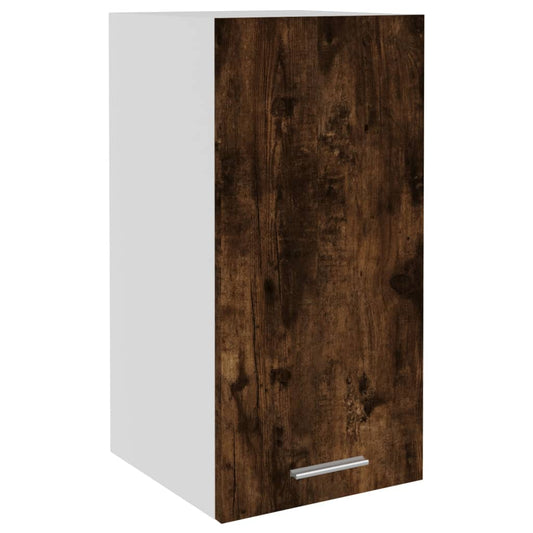vidaXL Hanging Cabinet "Lyon" Smoked Oak 29,5x31x60 cm Engineered Wood