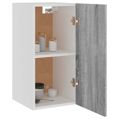 vidaXL Hanging Cabinet "Lyon" Grey Sonoma 29,5x31x60 cm Engineered Wood