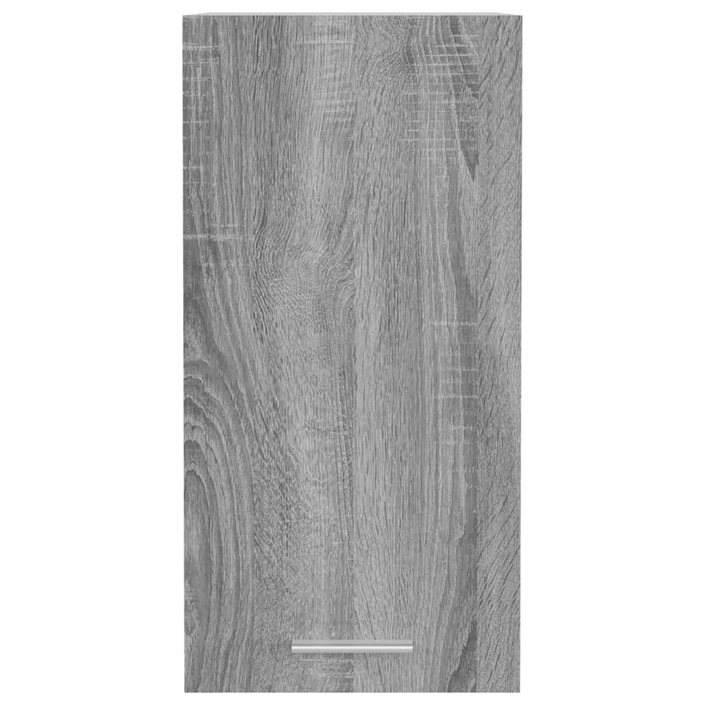 vidaXL Hanging Cabinet "Lyon" Grey Sonoma 29,5x31x60 cm Engineered Wood