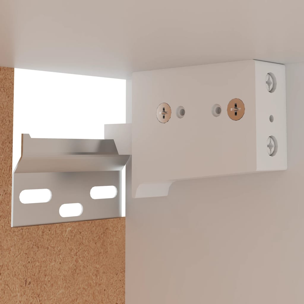 vidaXL Hanging Cabinet "Lyon" Grey Sonoma 29,5x31x60 cm Engineered Wood