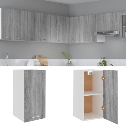 vidaXL Hanging Cabinet "Lyon" Grey Sonoma 29,5x31x60 cm Engineered Wood