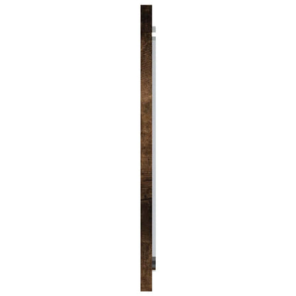 vidaXL 2 Piece Bathroom Furniture Set Smoked Oak Engineered Wood