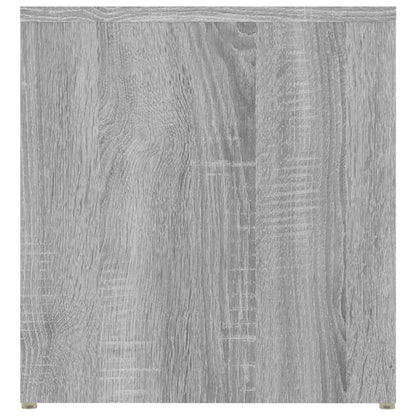 vidaXL Side Table Grey Sonoma 59x36x38 cm Engineered Wood