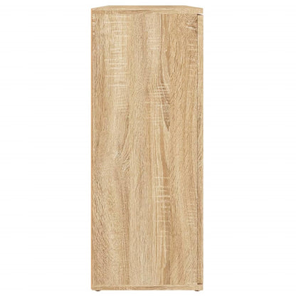 vidaXL Sideboard Sonoma Oak 91x29,5x75 cm Engineered Wood