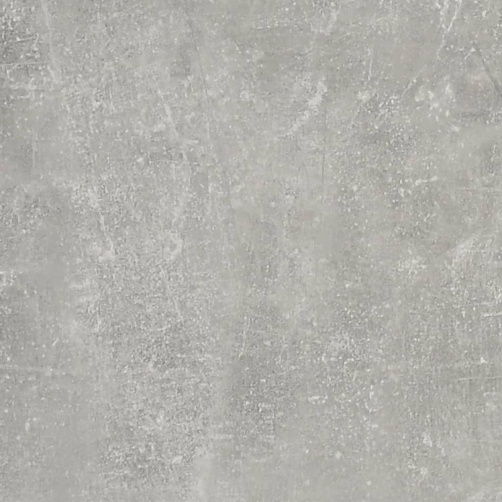 vidaXL Sideboard Concrete Grey 91x29,5x75 cm Engineered Wood