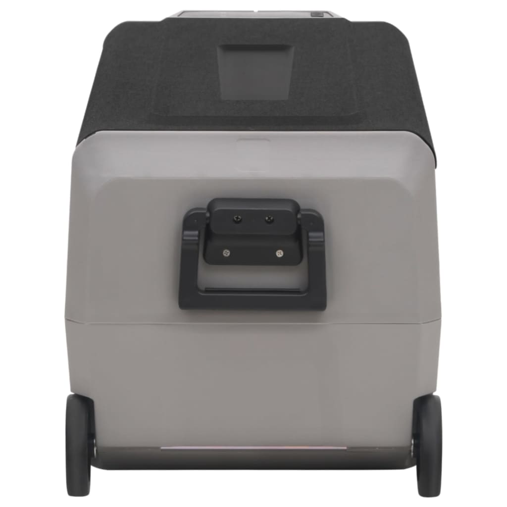 vidaXL Cool Box with Wheel and Handle Black&Grey 36 L PP&PE (UK/IE only)