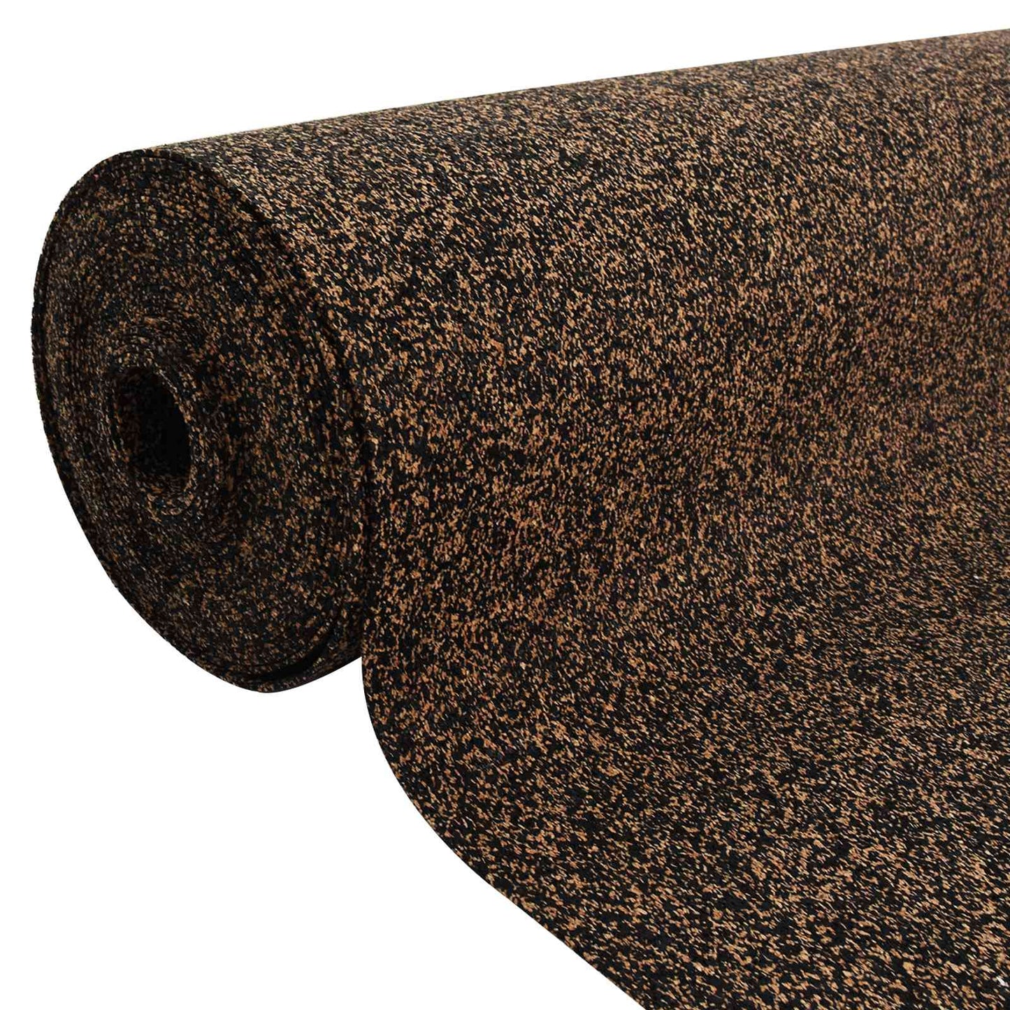 vidaXL Cork Roll Brown 1000 x 100 cm Cork and Rubber