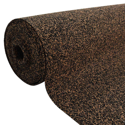 vidaXL Cork Roll Brown 1000 x 100 cm Cork and Rubber