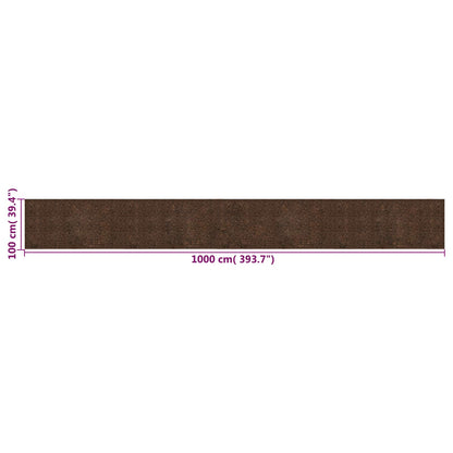 vidaXL Cork Roll Brown 1000 x 100 cm Cork and Rubber