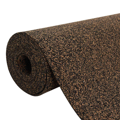 vidaXL Cork Roll Brown 500 x 100 cm Cork and Rubber
