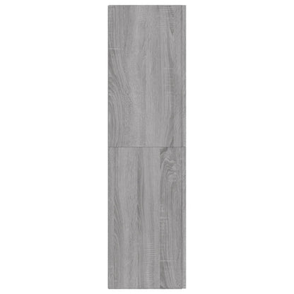 vidaXL Wall-mounted TV Cabinet Grey Sonoma 30.5x30x110 cm