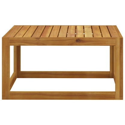 vidaXL 3 Piece Garden Lounge Set with Cushions Solid Wood Acacia