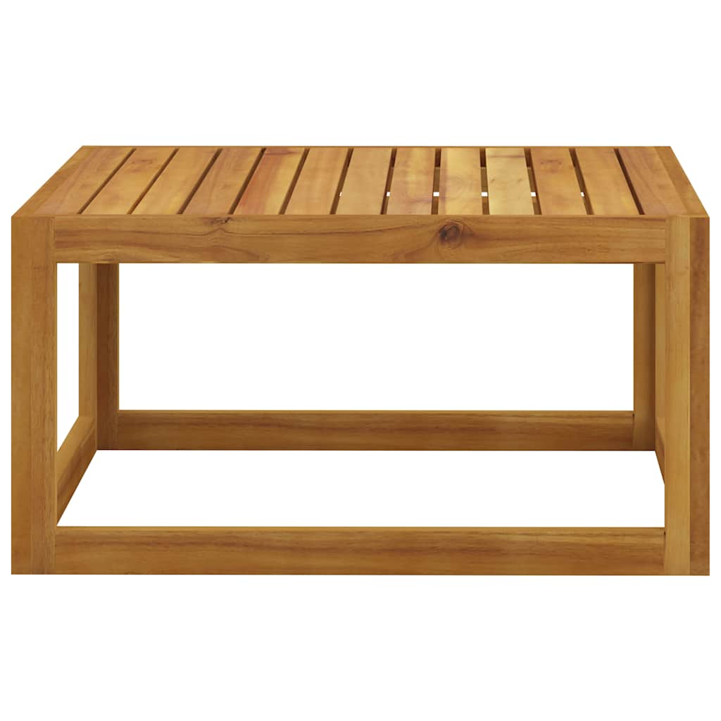 vidaXL 3 Piece Garden Lounge Set with Cushions Solid Wood Acacia