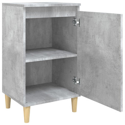 vidaXL Bedside Cabinet Concrete Grey 40x35x70 cm Engineered Wood
