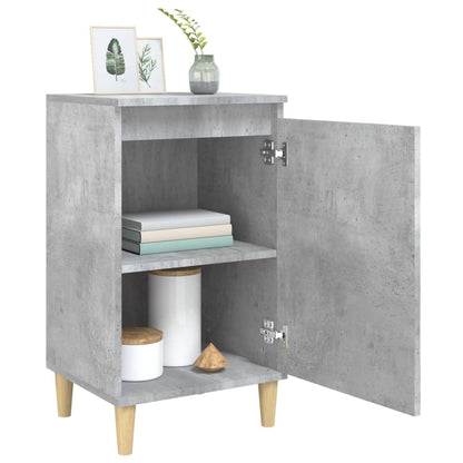vidaXL Bedside Cabinets 2 pcs Concrete Grey 40x35x70 cm Engineered Wood