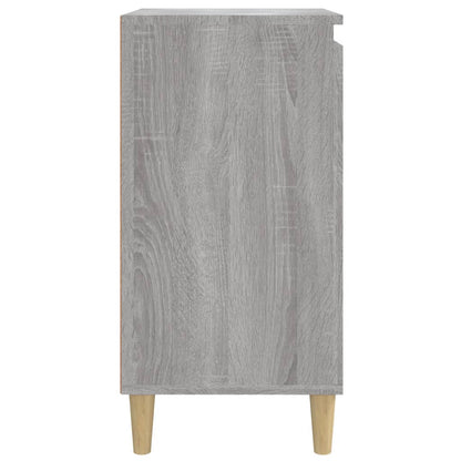 vidaXL Bedside Cabinet Grey Sonoma 40x35x70 cm Engineered Wood