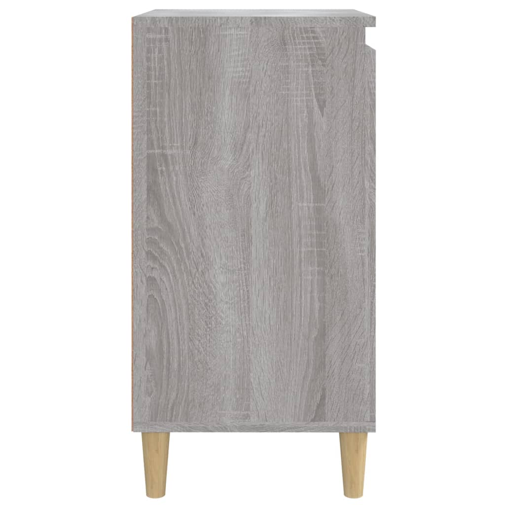 vidaXL Bedside Cabinets 2 pcs Grey Sonoma 40x35x70 cm Engineered Wood
