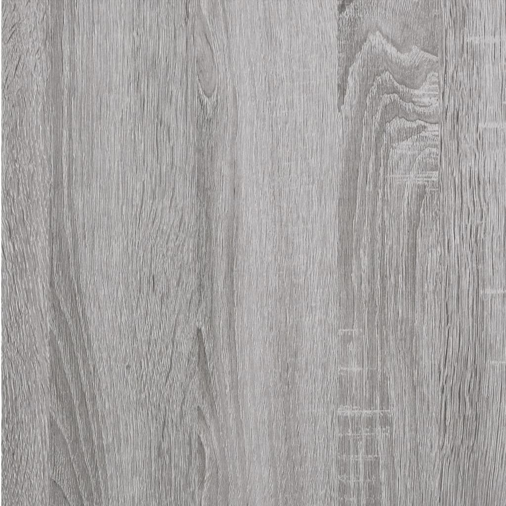 vidaXL Bedside Cabinet Grey Sonoma 40x35x70 cm Engineered Wood