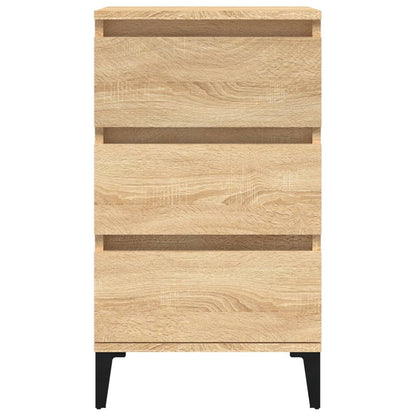 vidaXL Bedside Cabinet Sonoma Oak 40x35x70 cm Engineered Wood