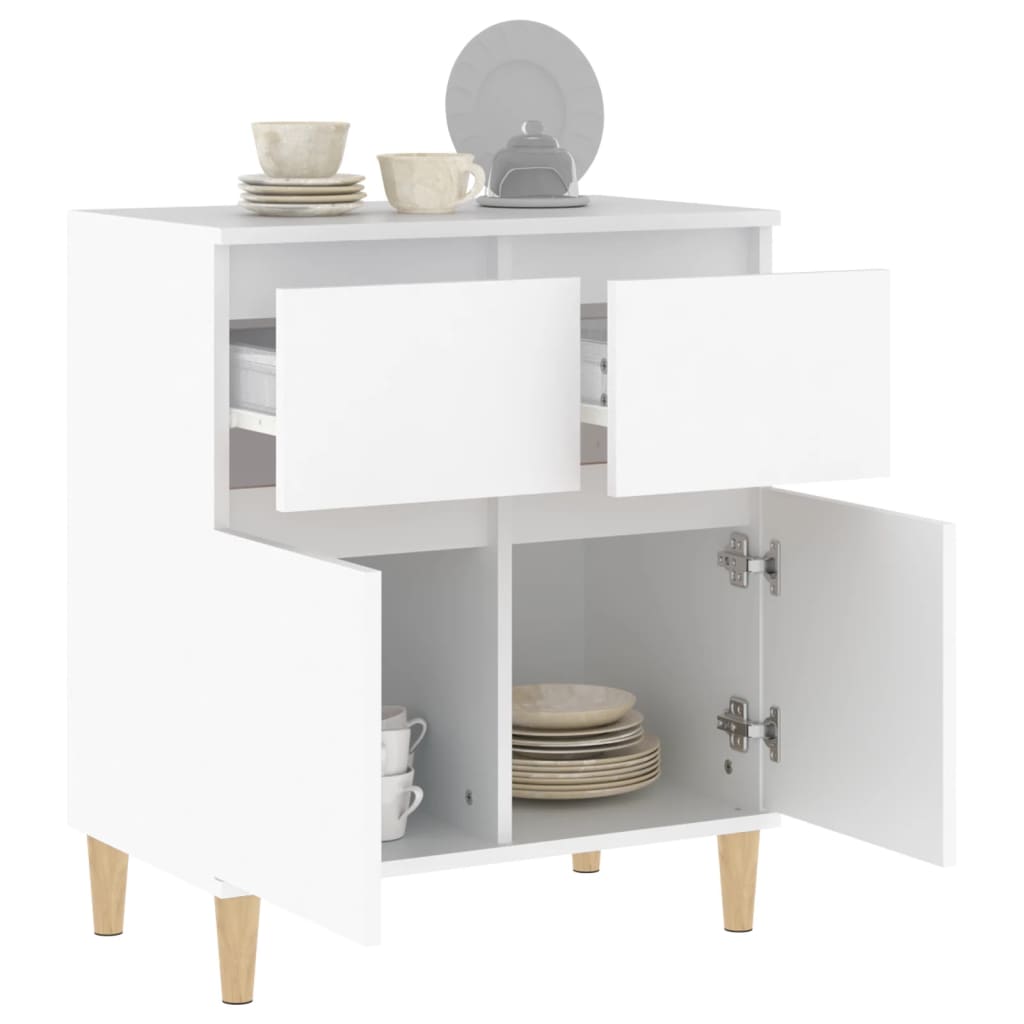 vidaXL Sideboard White 60x35x70 cm Engineered Wood
