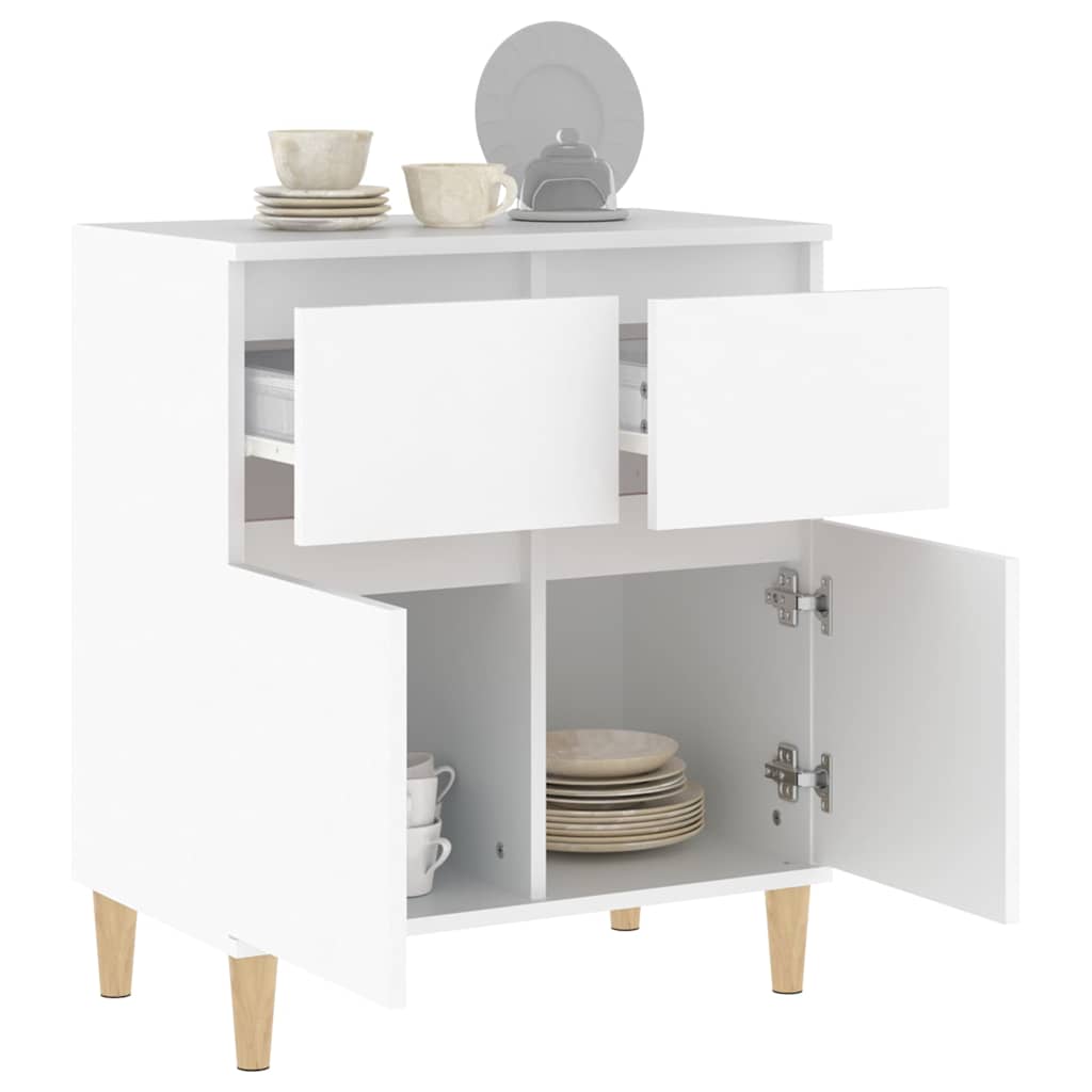 vidaXL Sideboard White 60x35x70 cm Engineered Wood