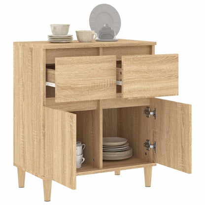 vidaXL Sideboard Sonoma Oak 60x35x70 cm Engineered Wood