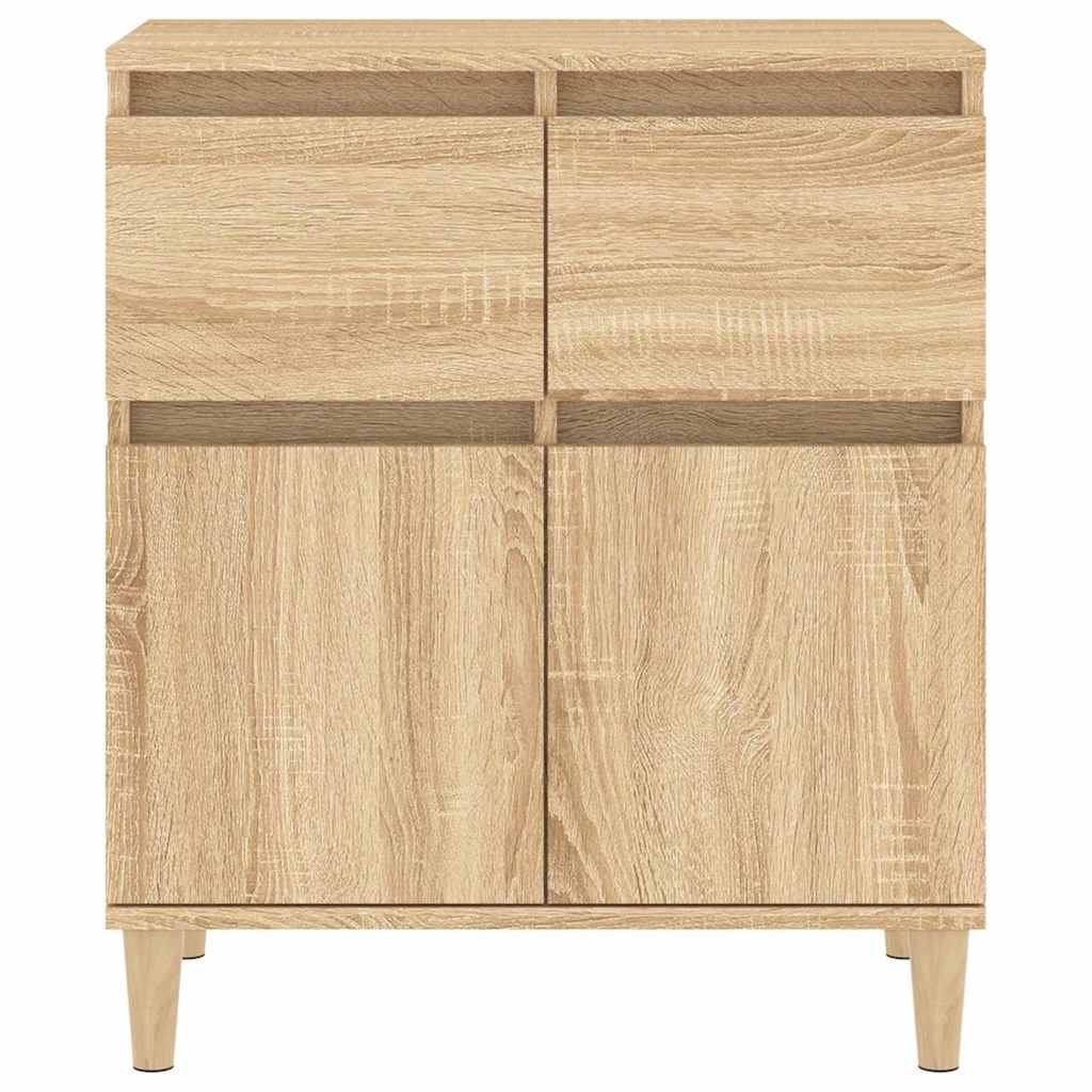 vidaXL Sideboard Sonoma Oak 60x35x70 cm Engineered Wood