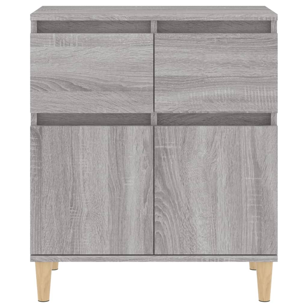 vidaXL Sideboard Grey Sonoma 60x35x70 cm Engineered Wood