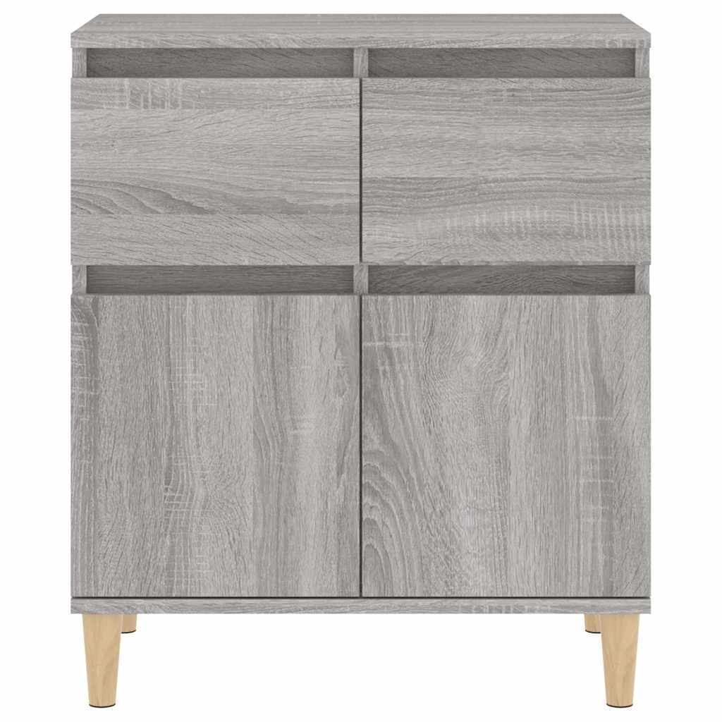vidaXL Sideboard Grey Sonoma 60x35x70 cm Engineered Wood