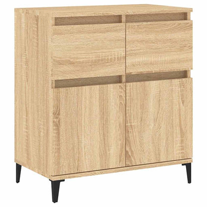 vidaXL Sideboard Sonoma Oak 60x35x70 cm Engineered Wood