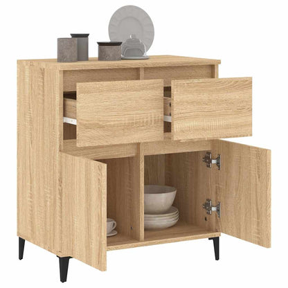 vidaXL Sideboard Sonoma Oak 60x35x70 cm Engineered Wood