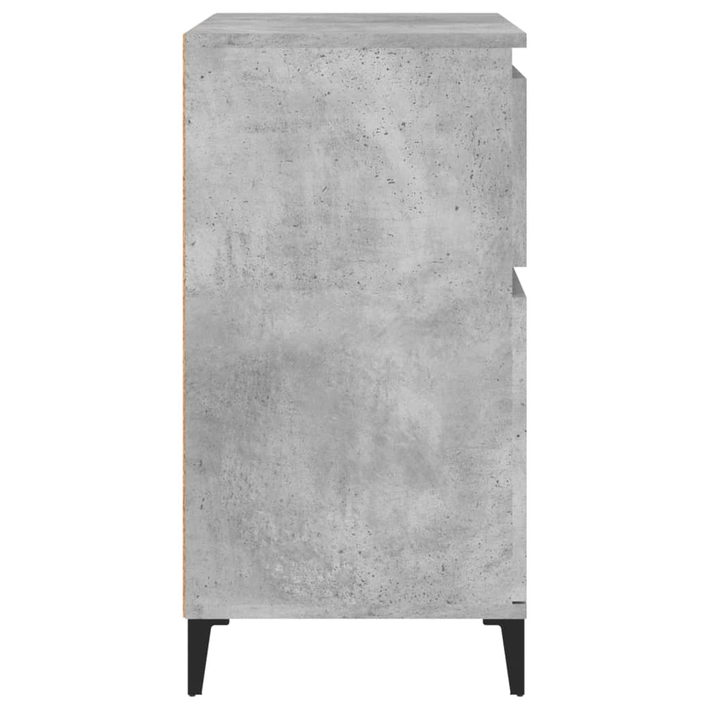 vidaXL Sideboard Concrete Grey 60x35x70 cm Engineered Wood