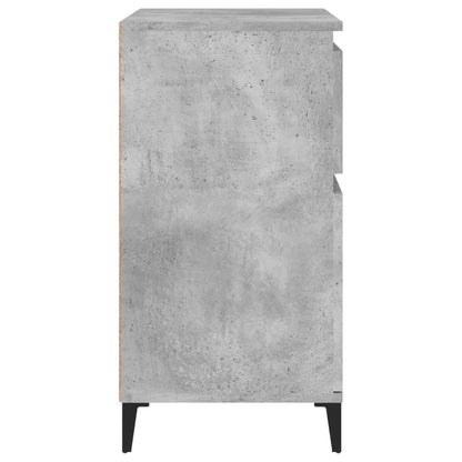 vidaXL Sideboard Concrete Grey 60x35x70 cm Engineered Wood