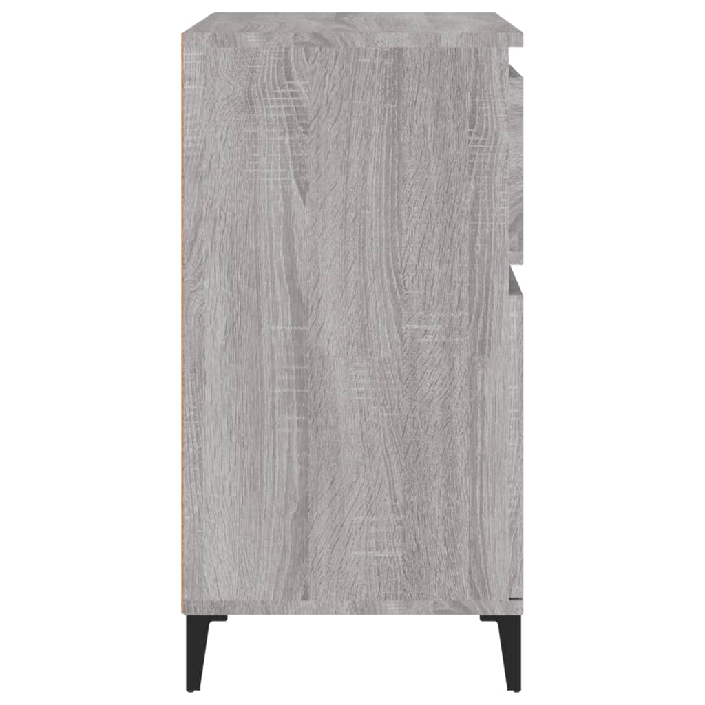 vidaXL Sideboard Grey Sonoma 60x35x70 cm Engineered Wood