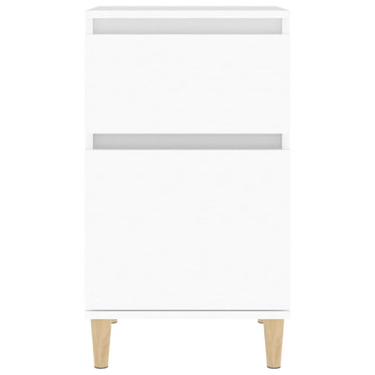 vidaXL Bedside Cabinet White 40x35x70 cm