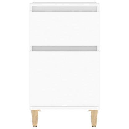 vidaXL Bedside Cabinets 2 pcs White 40x35x70 cm