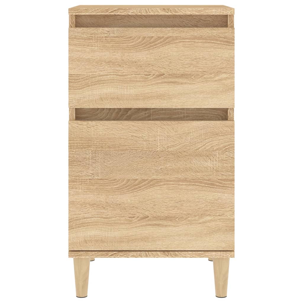 vidaXL Bedside Cabinets 2 pcs Sonoma Oak 40x35x70 cm