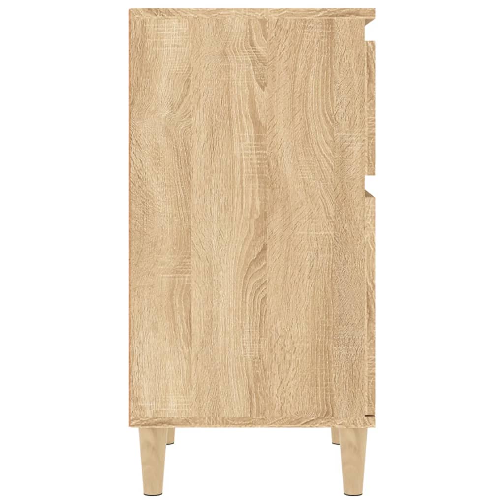vidaXL Bedside Cabinets 2 pcs Sonoma Oak 40x35x70 cm
