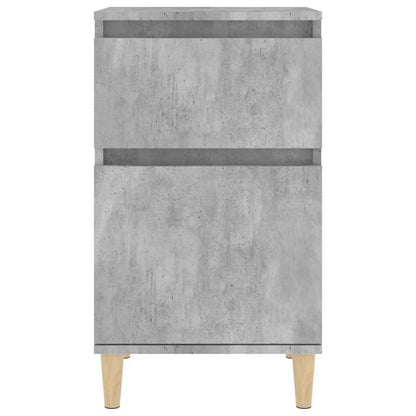 vidaXL Bedside Cabinet Concrete Grey 40x35x70 cm