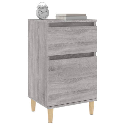vidaXL Bedside Cabinet Grey Sonoma 40x35x70 cm
