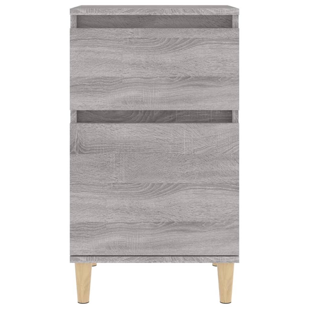vidaXL Bedside Cabinet Grey Sonoma 40x35x70 cm